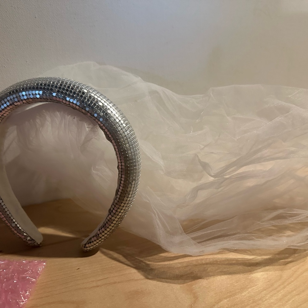 Bridal Veil Headband